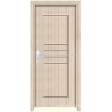 Puerta de dormitorio de madera puerta de PVC (JKD-M605)